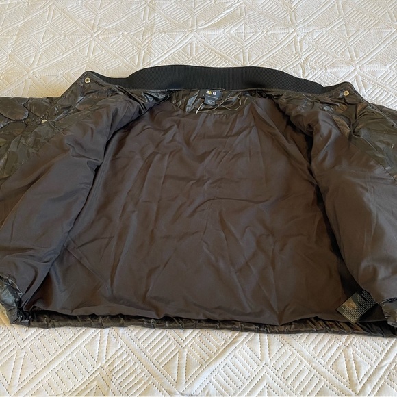 Maeve By Anthropologie Quilted Heart Bomber Jacket Size XL - Picture 9 of 16